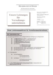 (LeistungsangebotKanzlei f\374r pdf) - Hildebrandt & MÃ¤der