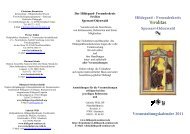 Veranstaltungskalender 2011 - Hildegard von Bingen Seminare und ...