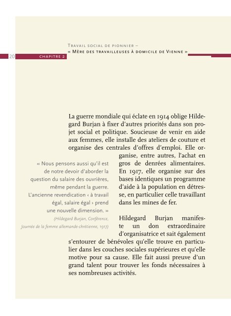 brochure - Hildegard Burjan