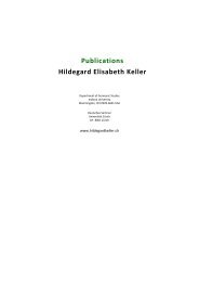 Hildegard Elisabeth Keller - hildegardkeller.ch