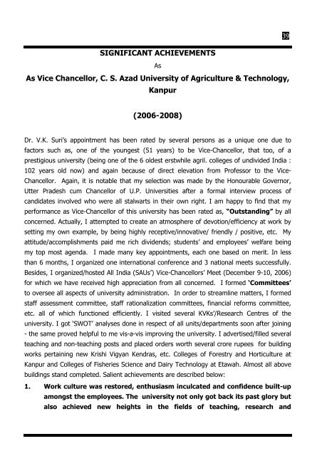 info........ - CSK Himachal Pradesh Agricultural University