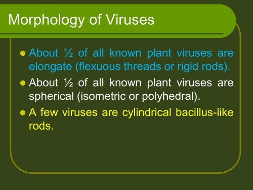 Lect. 6 composition & Architecture of plant viruses