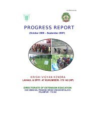 Annual Progress Report (October 2006 â September 2007)