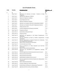 Academic Forms - CSK Himachal Pradesh Agricultural University