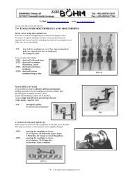 7.0. tools for mouthpieces and mouthpipes E 2012 - brass