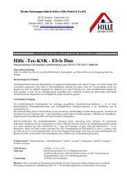 Hille -Tec-KSK - Elvis Duo - Emder Dachpappenfabrik