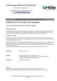 EMDAPLAN PYP-PV 250 S 5 EN beschiefert - Emder ...