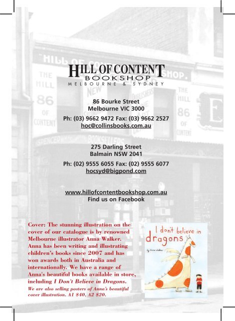 Children's 2011 - Hill of Content Bookshop