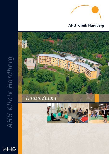 Hausordnung - AHG Allgemeine Hospitalgesellschaft