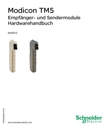 Produkthandbuch TM5 Empfänger-/Sendermodul - BERGER ...