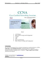 Cisco Certified Networking Associate - schule.at