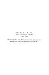 BERLIN - FIBEL Erste vorläufige Ausgabe Juli 1944 - Cdvandt.org