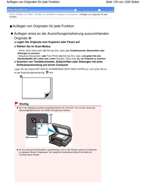 Canon MX870 series Online-Handbuch - Canon Europe