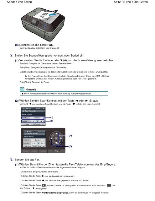 Canon MX870 series Online-Handbuch - Canon Europe