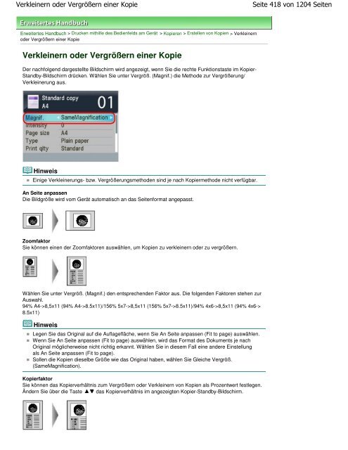 Canon MX870 series Online-Handbuch - Canon Europe