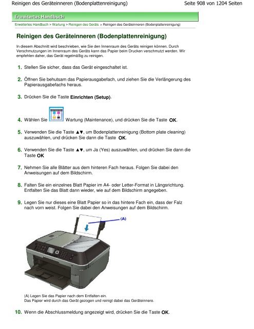 Canon MX870 series Online-Handbuch - Canon Europe