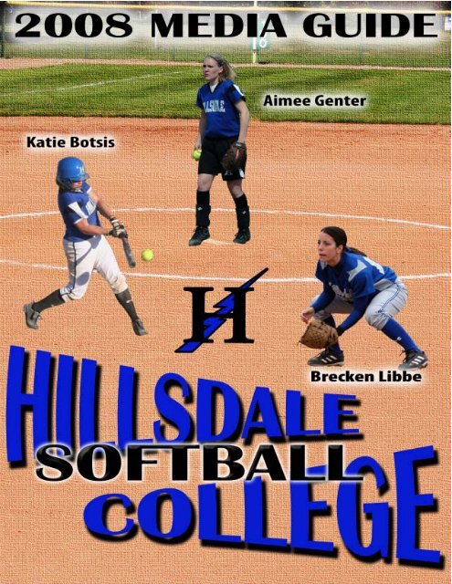 The 2008 Hillsdale College Softball Team.