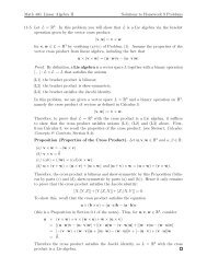 Math 440, Linear Algebra II Solutions to Homework 9 Problems 11-5 ...