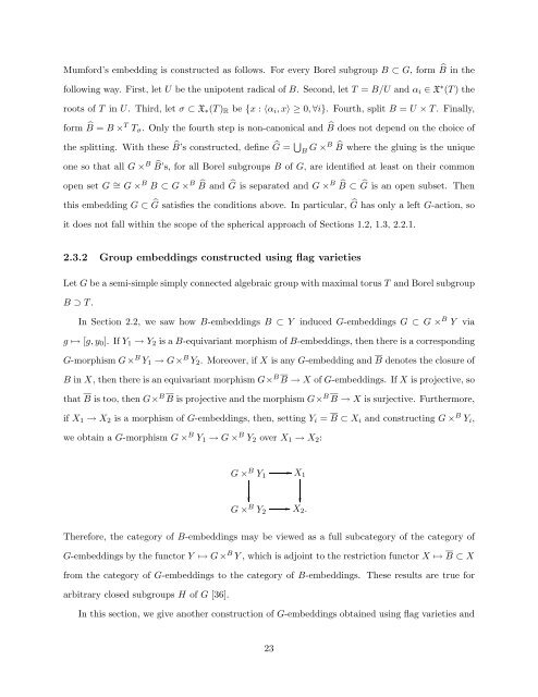 Equivariant Embeddings of Algebraic Groups