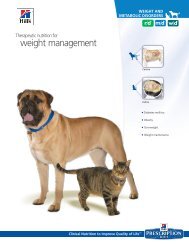 weight management - HillsVet