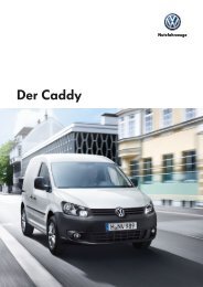 Produktkatalog Caddy gewerblicher Nutzer (7,1 ... - umbauportal.de