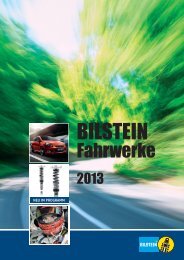 Bilstein Fahrwerk 2013 - Bilsteins