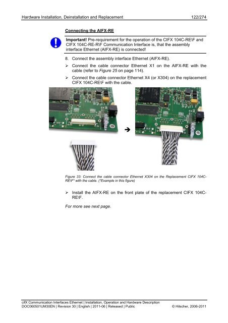 cifX Communication Interfaces Real-Time Ethernet - Hilscher