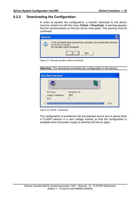 SyCon System Configurator netLINK - Hilscher