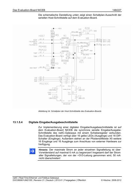 netIC Benutzerhandbuch und Design Guide - Hilscher