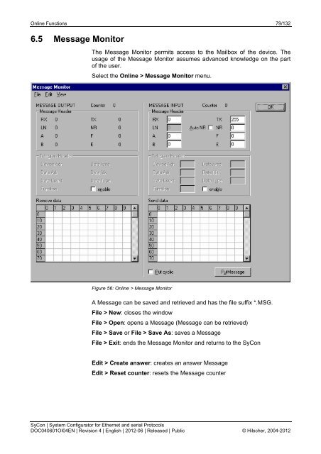 Operating Instruction Manual SyCon System Configurator for ...