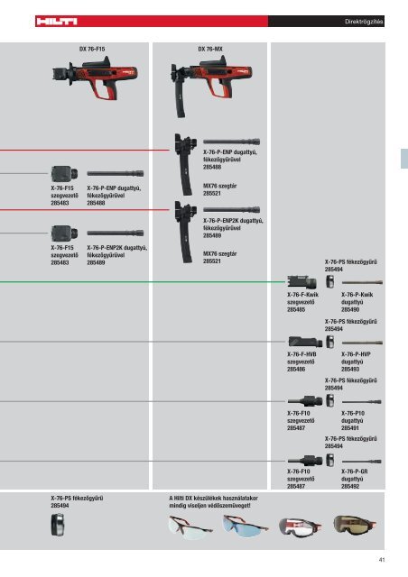 DirektrÃ¶gzÃ­tÃ©s - Hilti