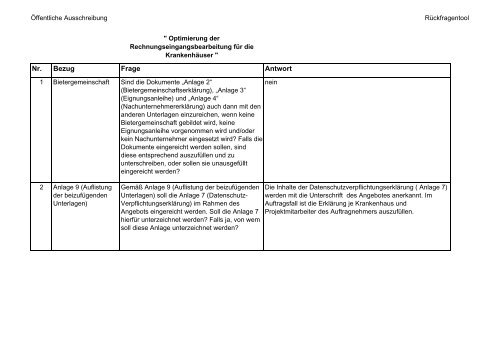 Ruckfragentool Knappschaft Bahn See