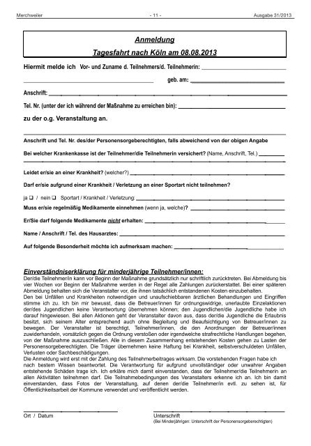 Amtliches Bekanntmachungsblatt der Gemeinde Merchweiler