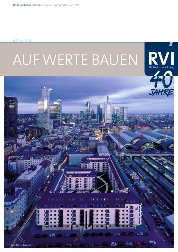 Festschrift 40 Jahre RVI GmbH