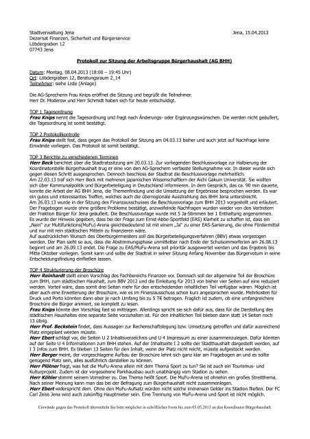 Protokoll 08.04.2013 (PDF, 76.6 KB) - Jena