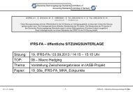 IFRS-FA – öffentliche SITZUNGSUNTERLAGE Sitzung: 19 ... - DRSC