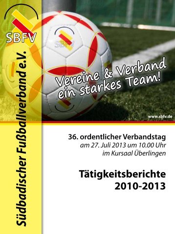 Südbadischer Fußballverband e.V. - SBFV