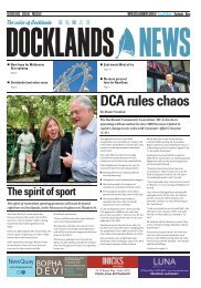 DCA rules chaos - Docklands News