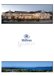 Weddings at Hilton Lake Taupo