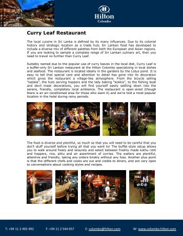 Curry Leaf Restaurant