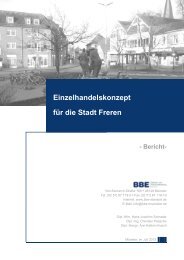 Einzelhandelskonzept für die Stadt Freren - Samtgemeinde Freren