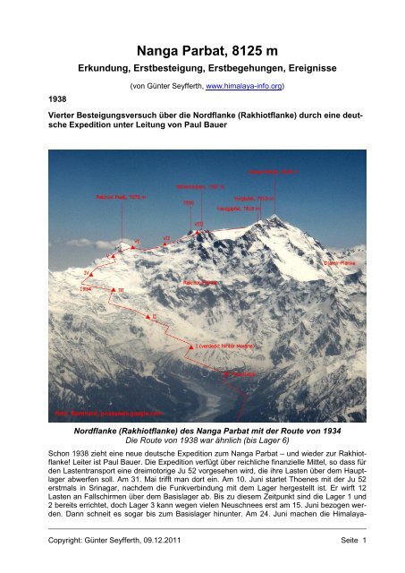 1938 - Die Berge des Himalaya