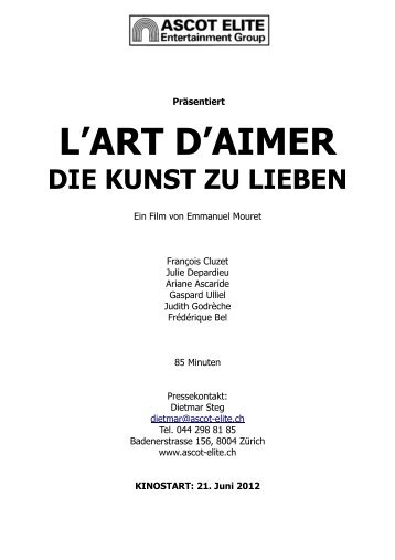 L'ART D'AIMER DIE KUNST ZU LIEBEN