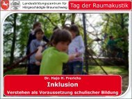 Verstehen als Voraussetzung schulischer Bildung - LBZH ...