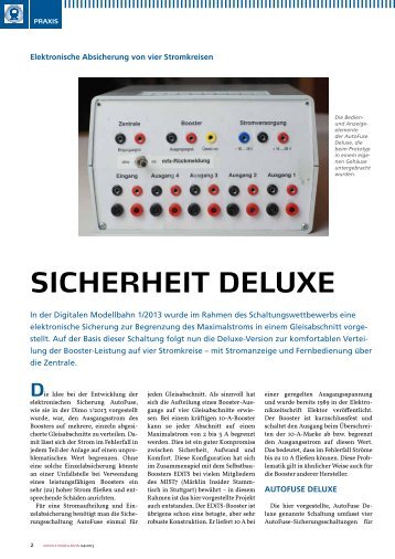 SICHERHEIT DELUXE