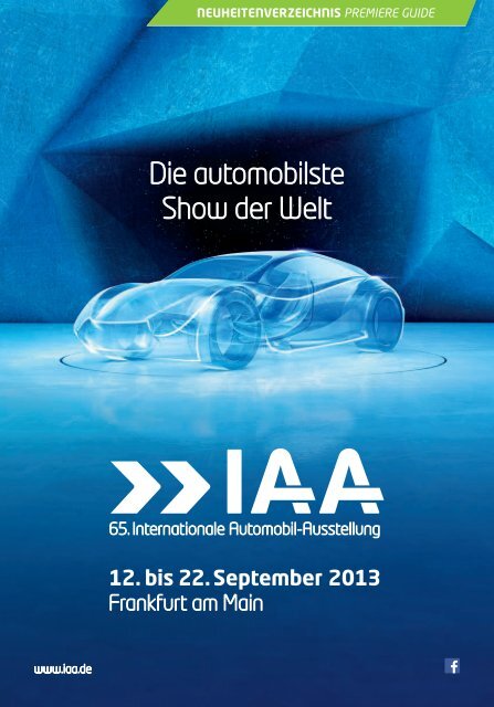 Die automobilste Show der Welt - Archiv - IAA