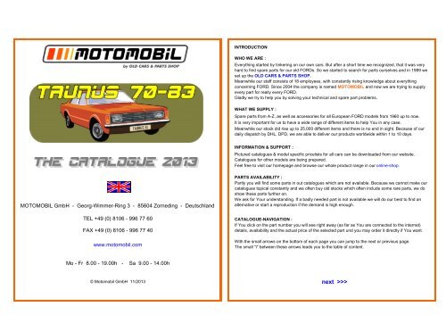 next >>> - Motomobil GmbH > Ford Spezial