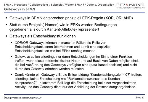 Steuerungssicht 2/BPMN