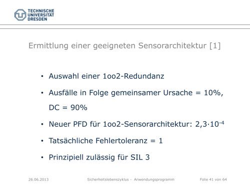 Sicherheitslebenszyklus - Teil 2 - Fakultät Elektrotechnik und ...