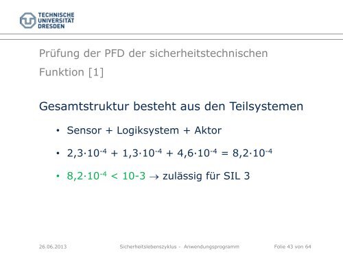 Sicherheitslebenszyklus - Teil 2 - Fakultät Elektrotechnik und ...